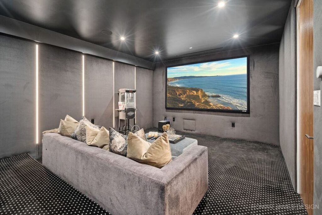 Angelo Modern Mansion Movie Room