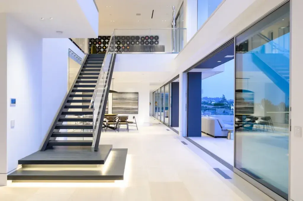 Modern Mansion Bel Air Road Staircase