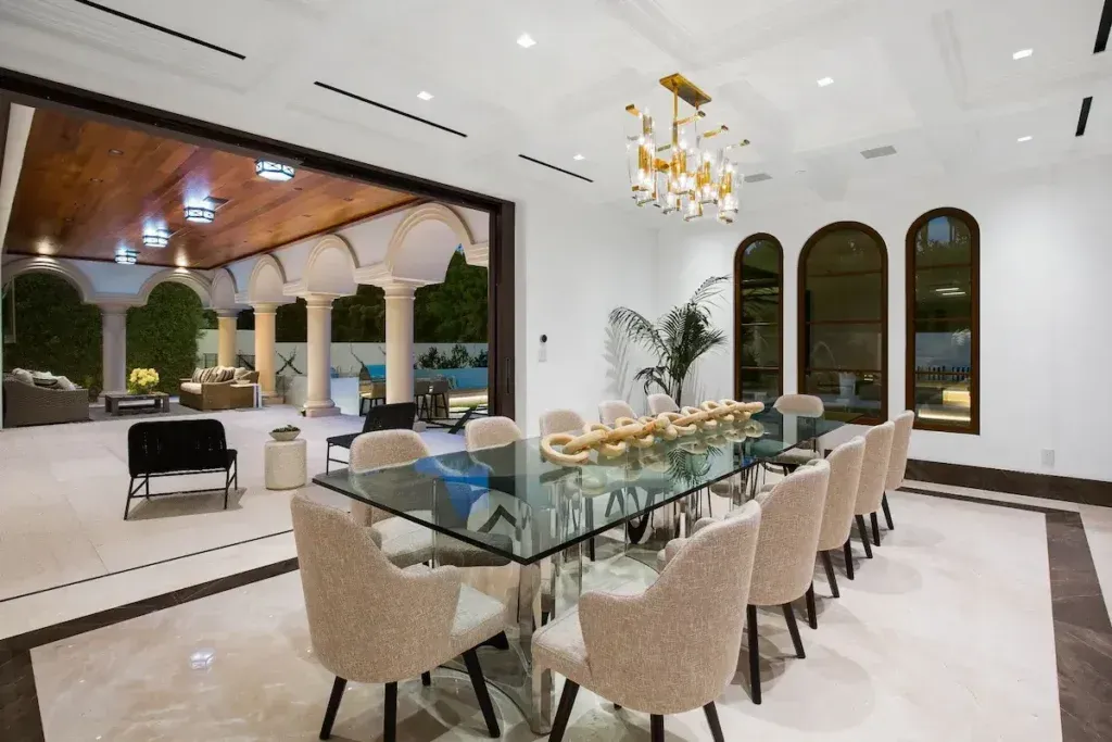 Alpine Mansion Dining Room