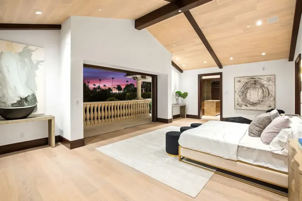Alpine Mansion Master Bedroom
