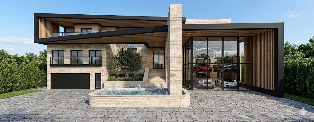 Key Biscayne Mansion Architecture Outdoor