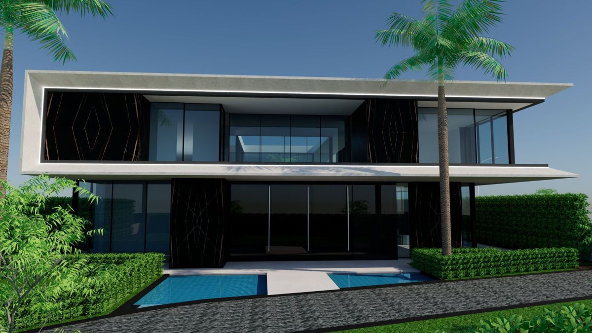Rendering for Mansion at Beverly Drive in Beverly Hills