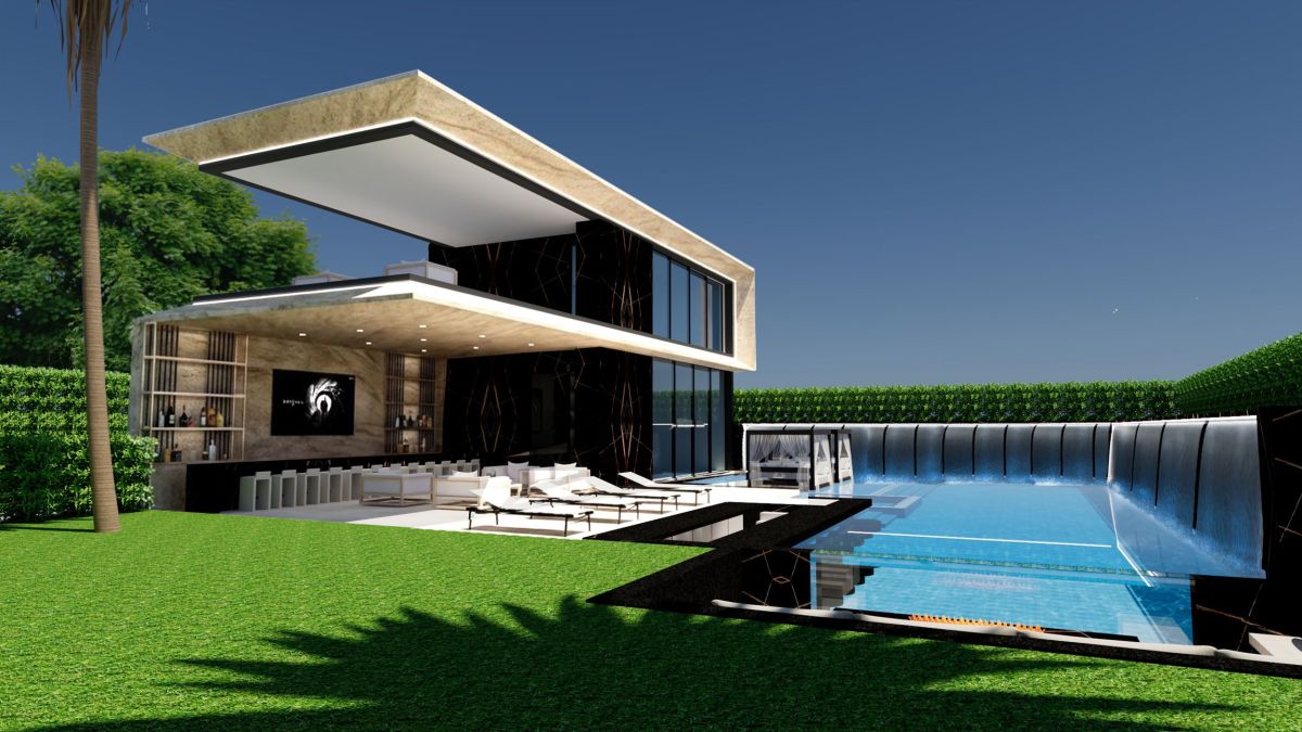 Rendering for Mansion at Beverly Drive in Beverly Hills