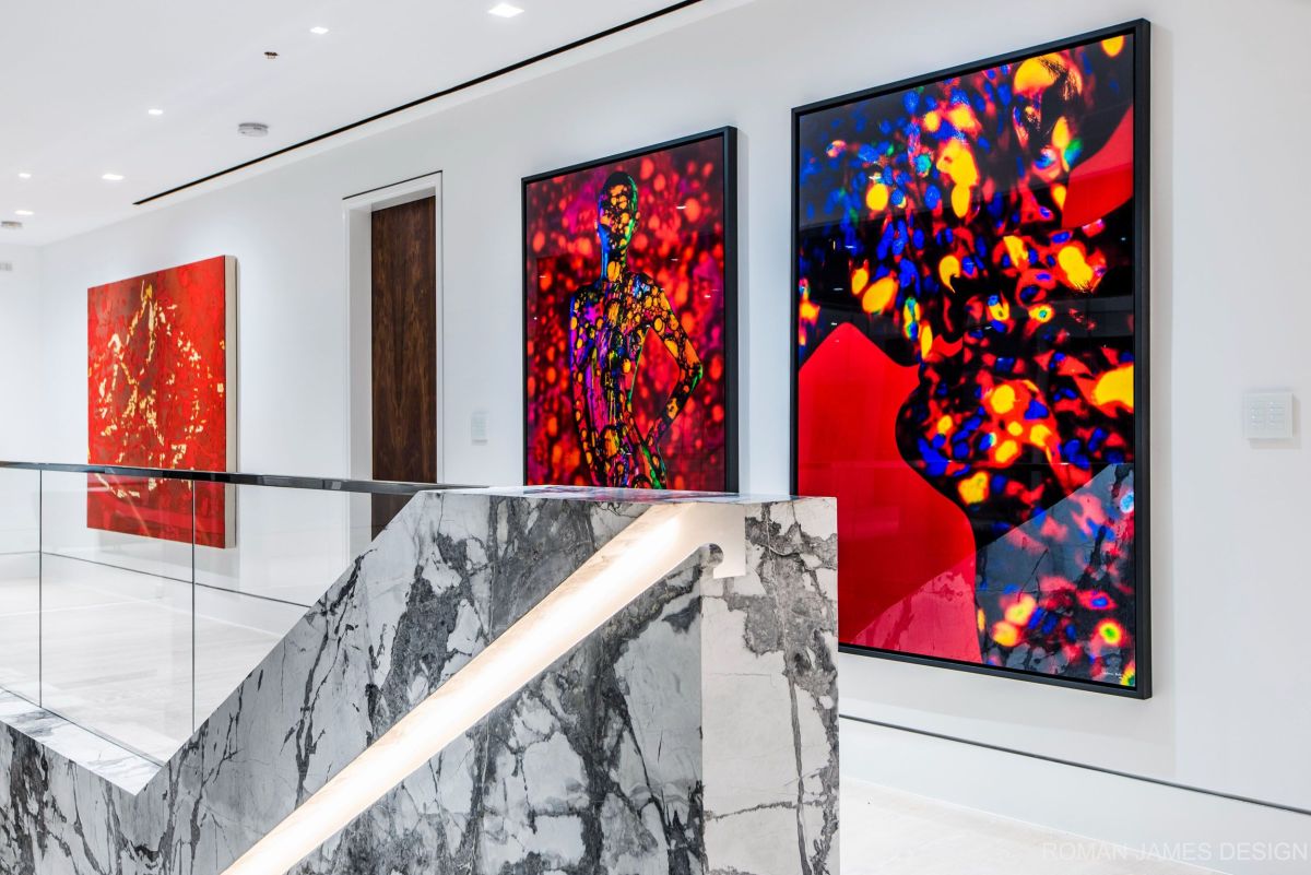 Canon Drive Modern Mansion Artwork