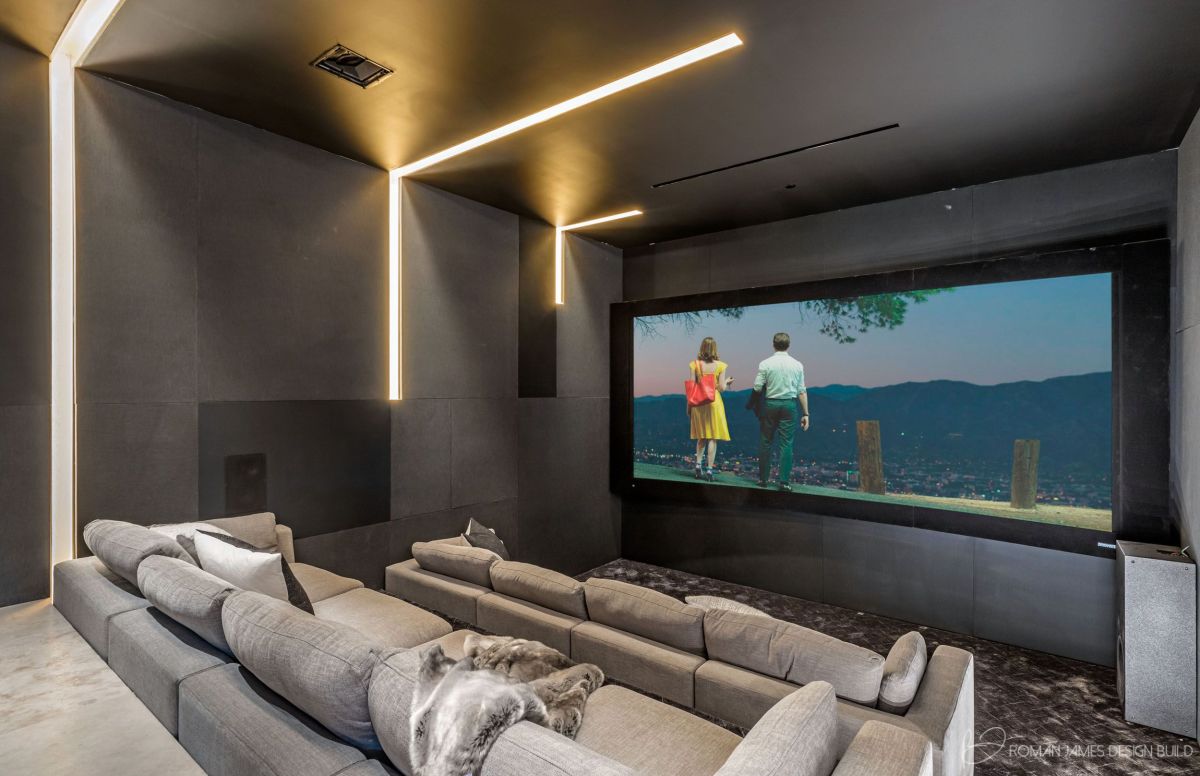 Sunset View Movie Room